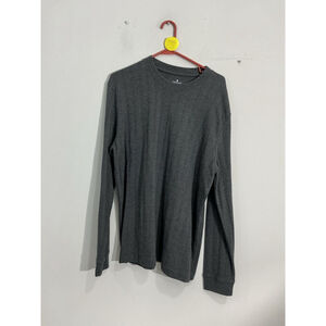 Mens Tailor culture Stafford Large Gray Pullover Crew Neck Sweater